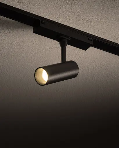 Магнитный трековый светильник Nowodvorski 11314 UT-LVM Spot LED 1x5W 3000K 450Lm IP20 черный - фото 2