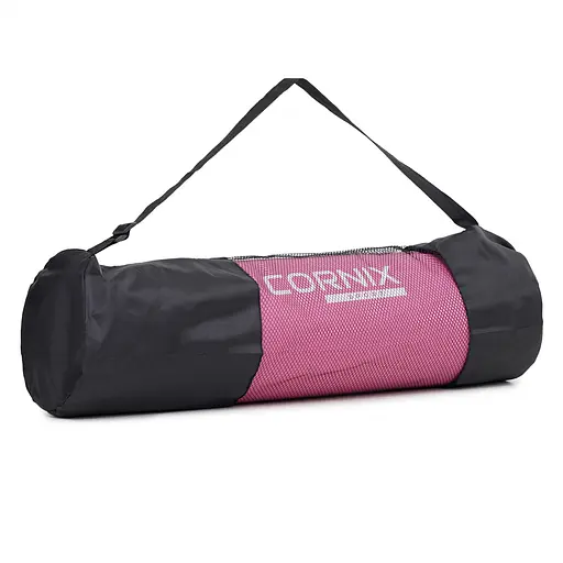 Коврик спортивный Cornix NBR 183 x 61 x 1 cм для йоги и фитнеса XR-0010 Pink - фото 5