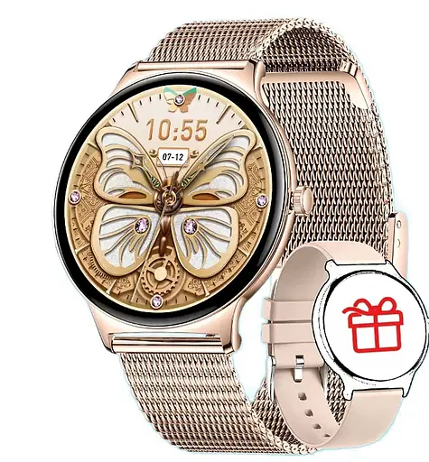 Жіночий розумний годинник Smart Smart T8 Velora Pro+ Gold