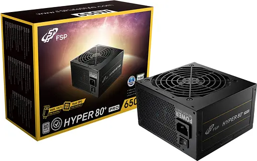 Блок питания FSP Hyper 80+ PRO 650W 80+ (H3-650)