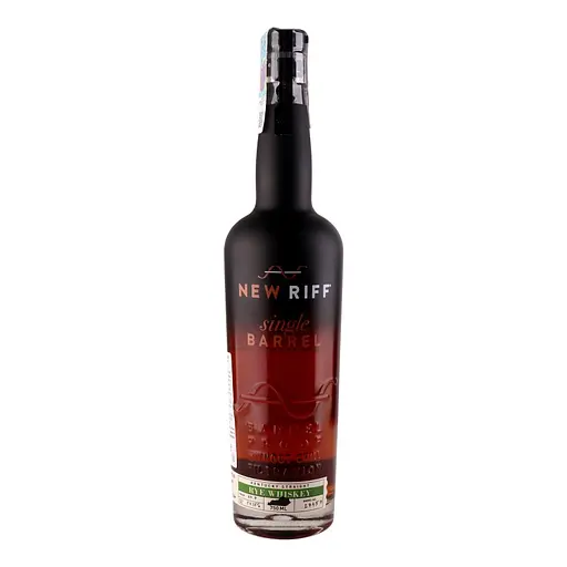 Виски New Riff Single Barrel Strength Rye 56.7% 0.75 л 