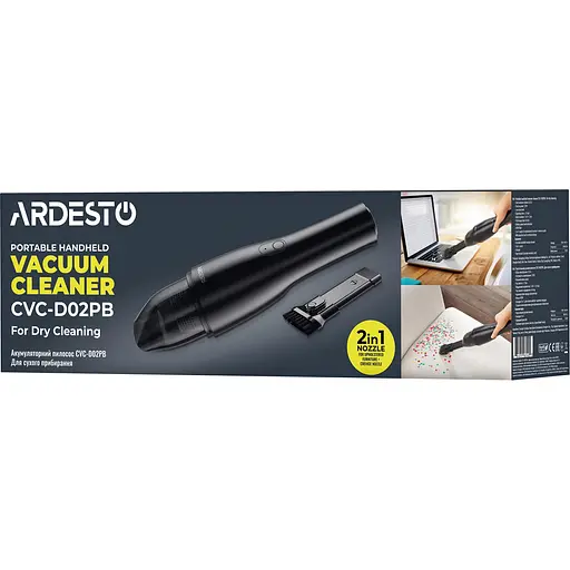 Пылесос автомобильный Ardesto CVC-D02PB - фото 5