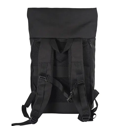 Рюкзак OOLOO Валабі 28х11х39 см 12л, оксфорд 900 чорний - фото 5