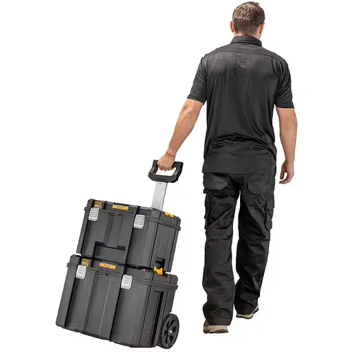 Ящик-візок DeWalt Tstak 2.0, 550х440х630 мм з лотком (DWST83347-1) - фото 5