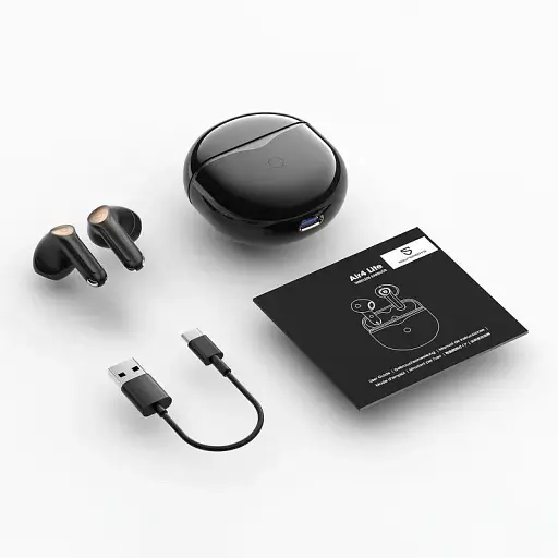 Наушники TWS SoundPEATS Air4 Lite Black - фото 3