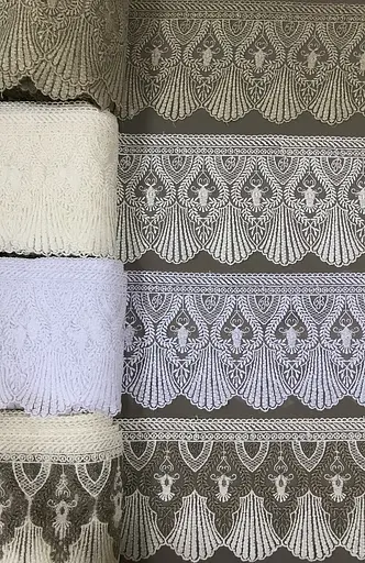 Мереживо Рішельє капучіно - фото 3