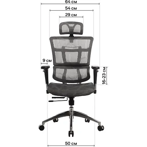 Офисное кресло GT Racer B-237A, черное (B-237A Black) - фото 14