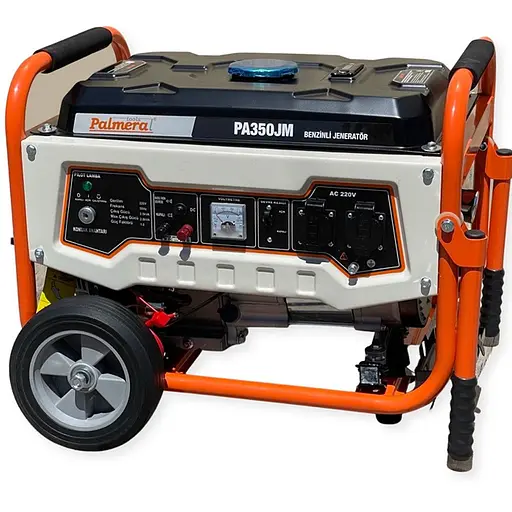 Бензиновий генератор Palmera PA350JM (2.8 кВт) Мідна обмотка електро стартер   - фото 4