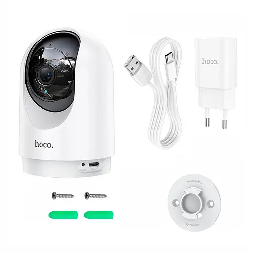 IP-камера відеоспостереження Hoco D1 білий - фото 5