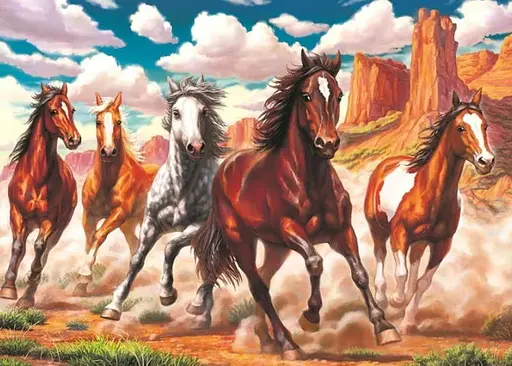 Пазл Art Puzzle Гонки в долине 1000 эл. (4224) - фото 2