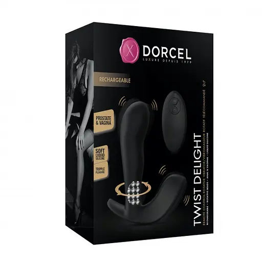 Вибратор Dorcel Twist Delight 11.5 см черный - фото 13