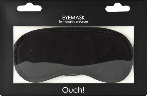 Маска на очі Ouch! Soft Eyemask (чорний) - фото 4