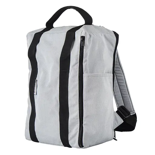 Рюкзак-антивор OOLOO Кенгуру 40x30x20 см, пепельно-серый 602/700