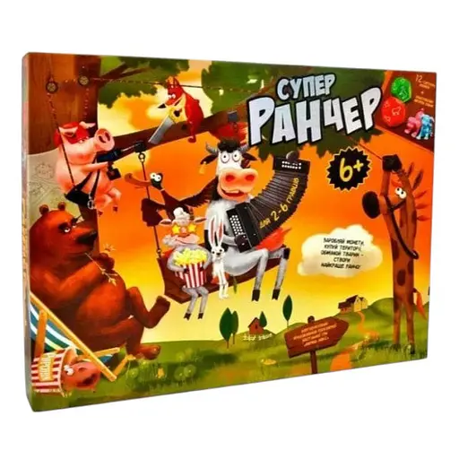 Настольная игра Danko Toys Супер Ранчер
