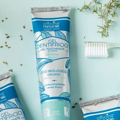 Натуральная гелевая зубная паста Officina Naturae со вкусом аниса - фото 6