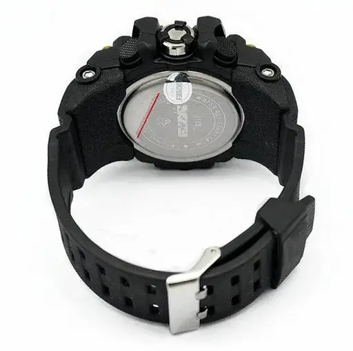 Чоловічий годинник Skmei Hamlet 1155 Чорний з червоним - фото 4