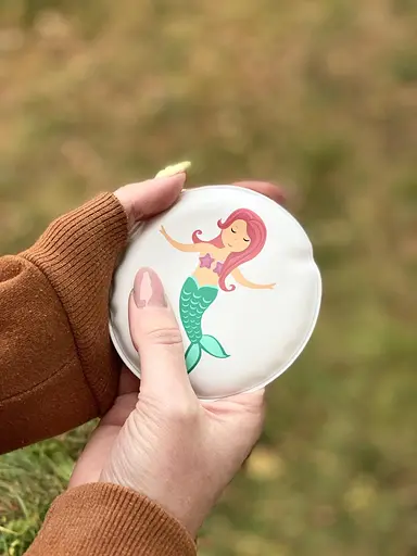 Сольова грілка кишенькова для рук Русалка 2 шт. комплект пара - фото 3