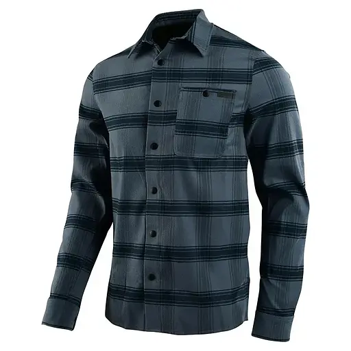 Сорочка TLD Grind Flannel Stripe Blue S Troy Lee Designs (1106-827260012)