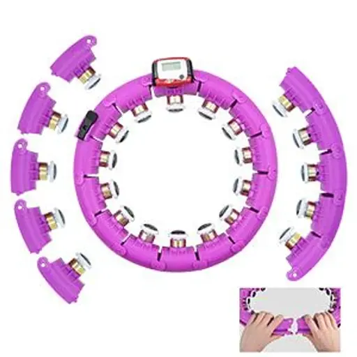 Фітнес обруч з обтяжувачем та світловою анімацією Coomea - фото 2