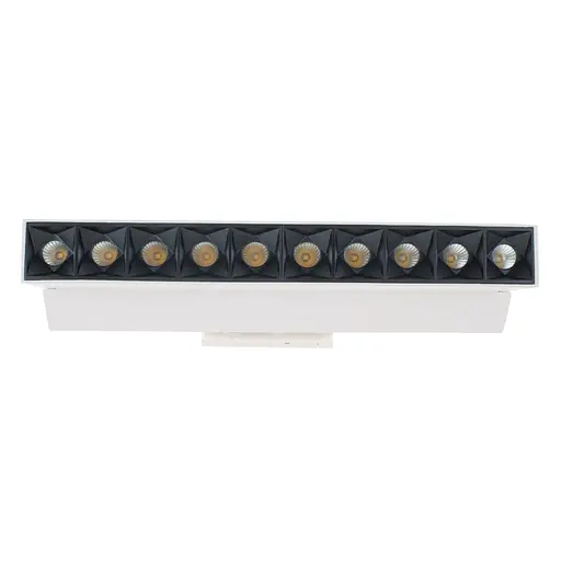 Светильник трековый поворотный LED KW-218/20W NW WH Brille 33-030 - фото 3