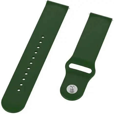 Ремешок DK CDK для Garmin Forerunner 255 / 255 Music 22mm Silicone Sport Band (011909) (virid) - фото 3