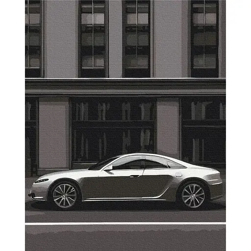 Картина по номерам на подрамнике Brushme Столичное авто - фото 1