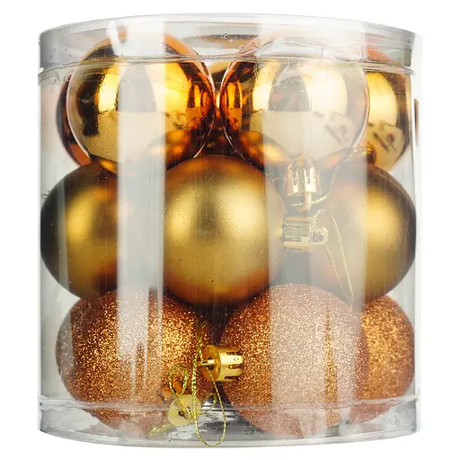 Набір куль пластикових в асортименті 5 см 15 шт (675300)