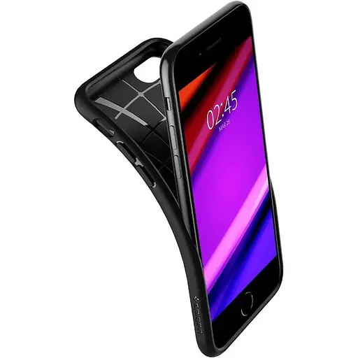 Оригинальный противоударный чехол Spigen Core Armor для iPhone SE 2 iPhone 8 SE 2022 iPhone 7 Black ACS00881 - фото 5