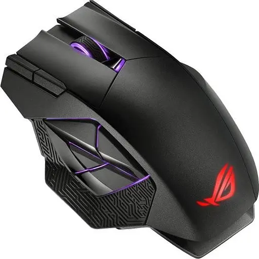 Беспроводная мышь ASUS ROG Spatha X RGB USB Black (90MP0220-BMUA00) - фото 1