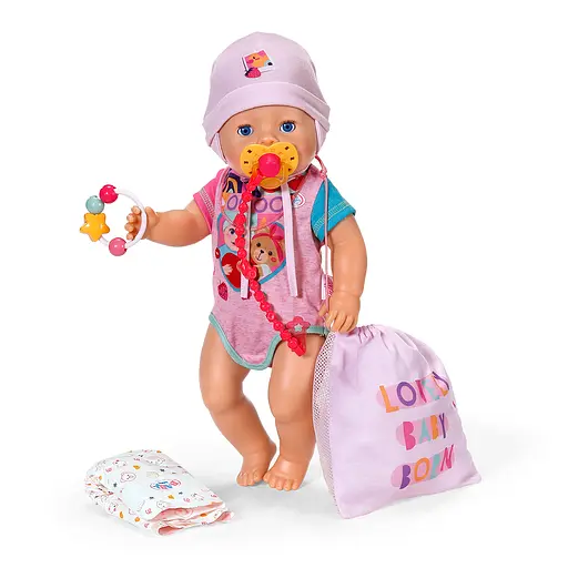 Набір аксесуарів для ляльки Baby Born серії Pinplay Перші важливі моменти (837979) - фото 3