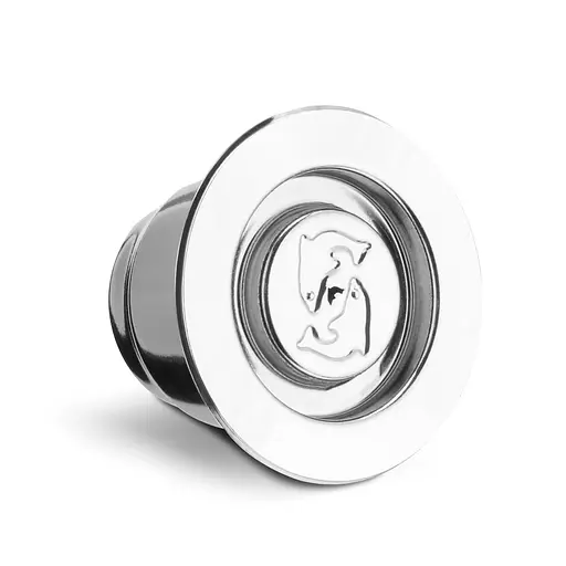 Капсула многоразовая из нержавеющей стали для кофемашины Nespresso от ICafilas, глянцевая - фото 4