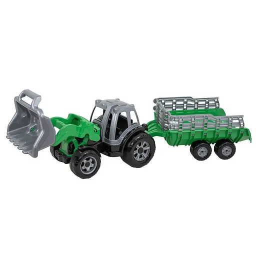 Трактор навантажувач Tigres МAX з причіпом 80 см (40104) - фото 1