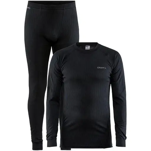 Комплект термобілизни Craft Core Dry Baselayer Set Man Black L (1068-1909707 L 999000)