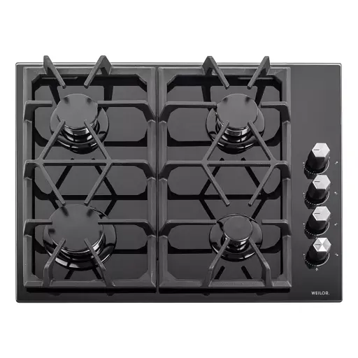 Поверхня газова на склі Weilor GG 634 BL