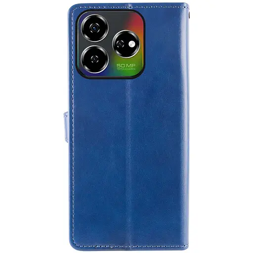 Шкіряний чохол-книжка GETMAN Gallant (PU) для ZTE Nubia V60 Синій - фото 6