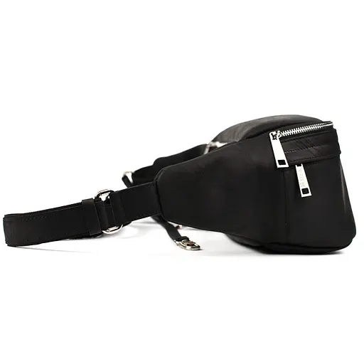 Шкіряна чоловіча сумка на пояс TARWA 30х15х12 см nsa0001226 - фото 4