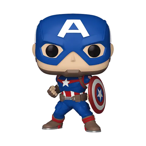 Фігурка Funko Pop Марвел Капітан Америка Marvel Captain America 10 см FP M CA 1419 - фото 2