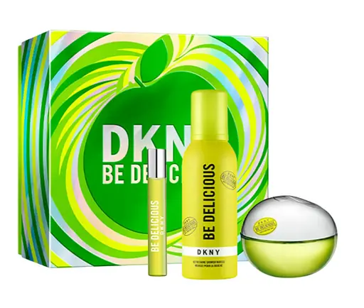 Набор Donna Karan Be Delicious 100 мл парфюмированная вода, 15 мл парфюмированная вода, 150 мл Мусс для душа - фото 1