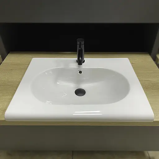 Умивальник VBI Pordenone white врізний VBI-018047, Білий - фото 3