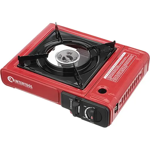 Портативна газова плита Intertool GS-0001 [96575]