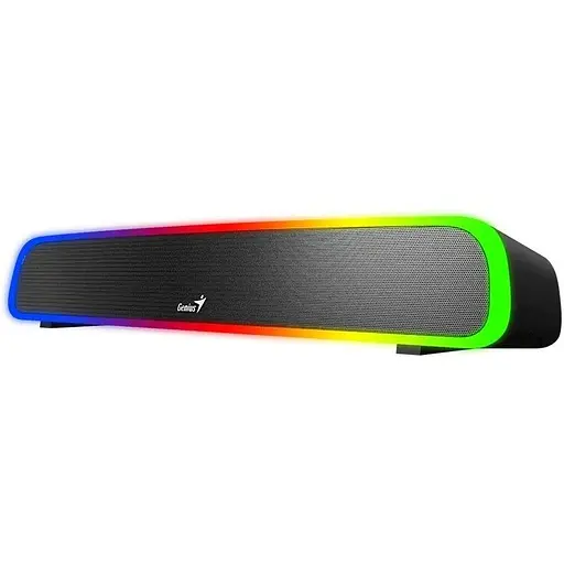 Акустика Genius USB SoundBar 200BT, 4W, Bluetooth, RGB, Black (6809767) - фото 1
