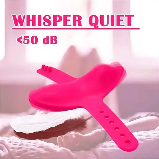 Смарт-вибратор Love Spouse в трусики для женщин с аккумулятором 80 мм USB красный - фото 5