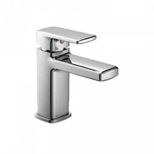 Смеситель для умывальника литой гусак латунный корпус гайка Ø35 хром Frap 1/10 F1060 Хром - фото 1