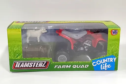 Ферма 1372247.V20 квадроцикл 10см, животное, в коробке (6903317516056) Красный - фото 1