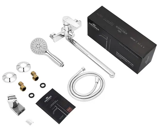 Смеситель для ванны Kroner KRM Eifel - C070 (CV023616) - фото 7