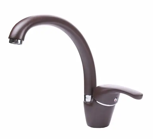 Смеситель для кухни Globus Lux GLSO-0203S-6-Marone Коричневый - фото 4
