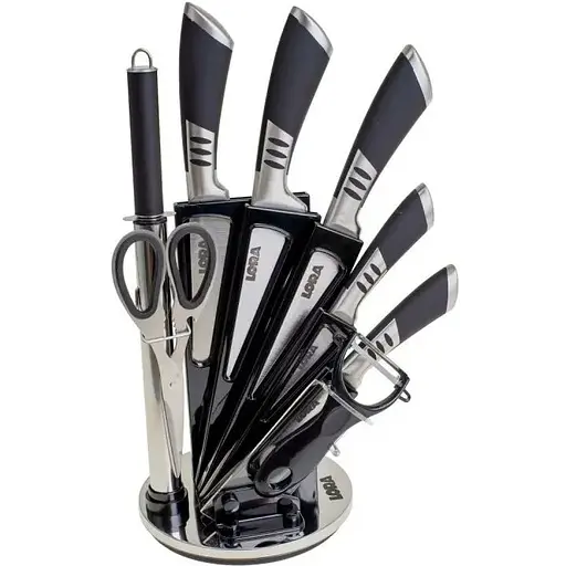 Набор ножей с подставкой Black (NS29SETKN) - фото 2