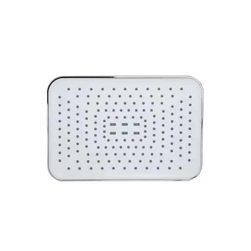 Верхний душ Qtap Hlavova 260x180 мм прямоугольный QTHLA107CRM45785 Chrome/White, Белый - фото 4