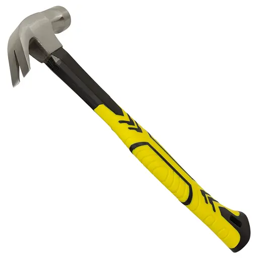 Молоток-гвоздодер Sigma 450г фибергласовая ручка (магнит) 4315011 - фото 2