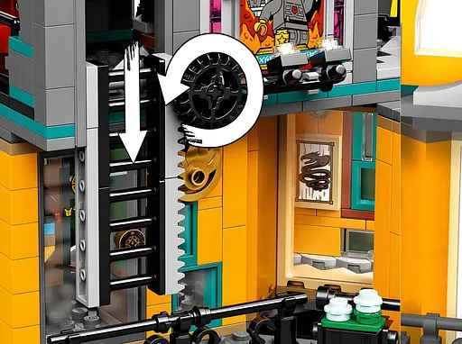 Конструктор Ninjago City Gardens на 5685 деталей (R6009) - фото 8